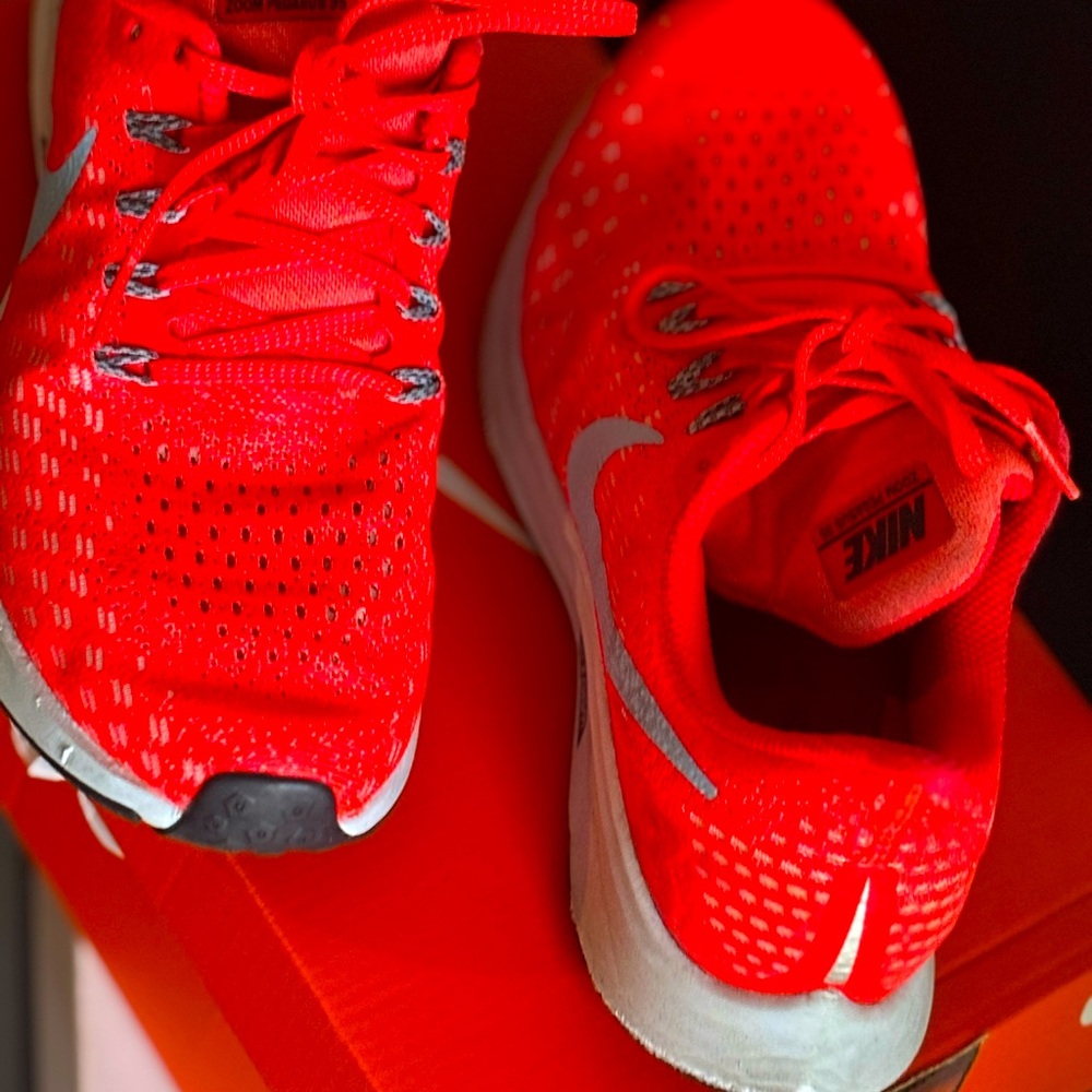 Nike Bright Red Running Shoes